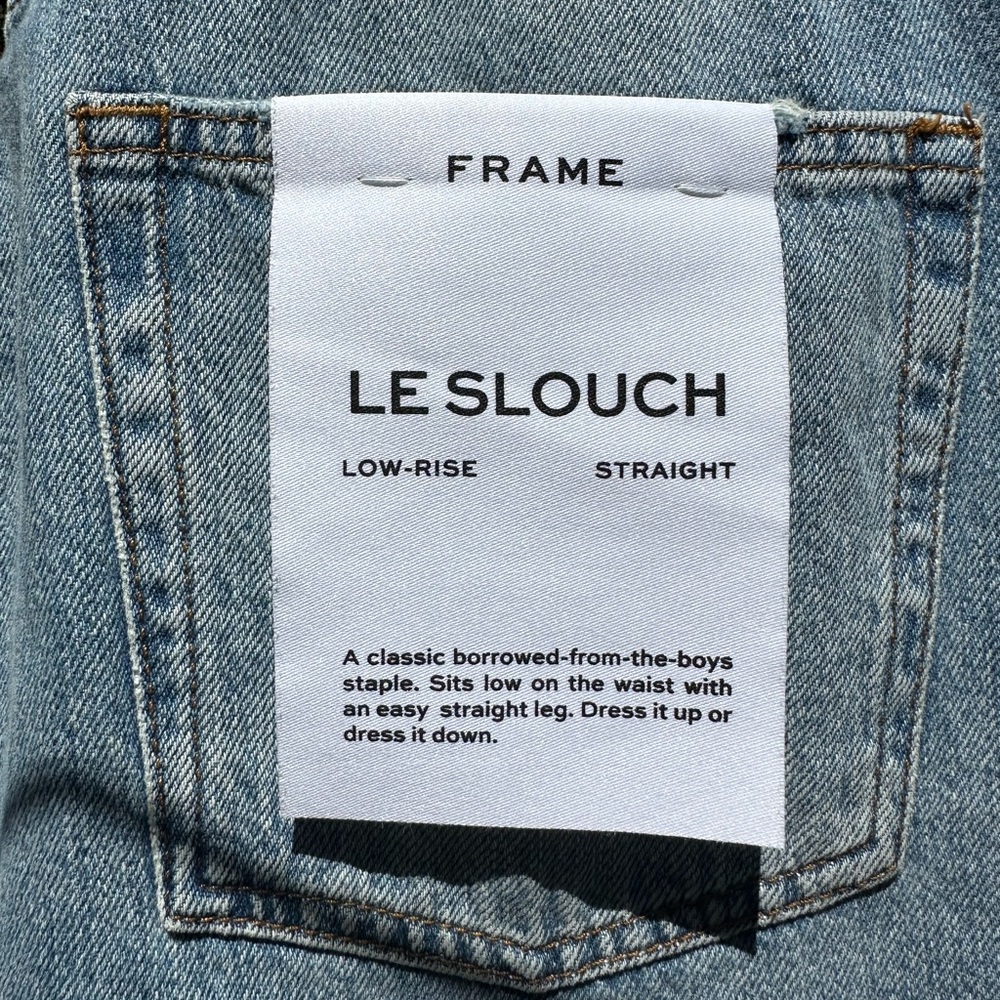 Frame Le Slouch Jeans